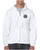 .Gildan Heavy Blend Full Zip Hooded Sweatshirt with Left Chest & Full Back Screen Printed Logo