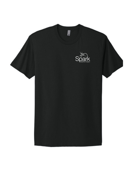 SPARK Next Level Apparel® Unisex Cotton T-Shirt Black