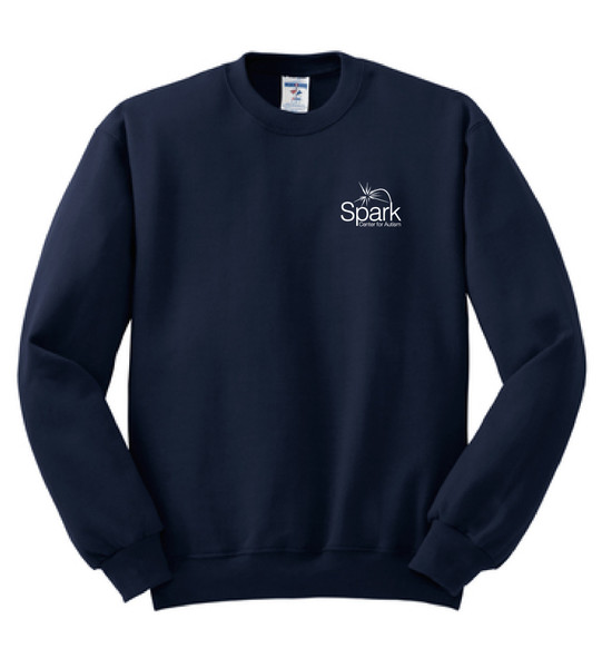 SPARK JERZEES® NuBlend® Unisex Sweatshirt Navy