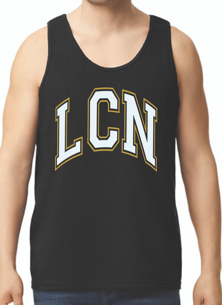 LCN Cheer Tank ® Black Gildan