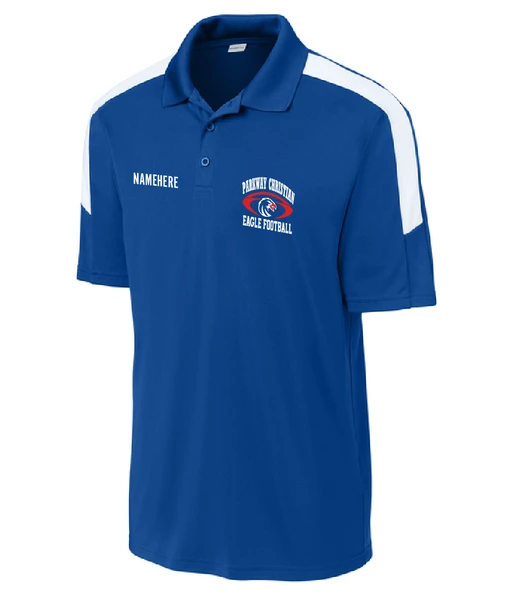 Parkway C Football Sport-Tek Competitor United Polo EMBROIDERED