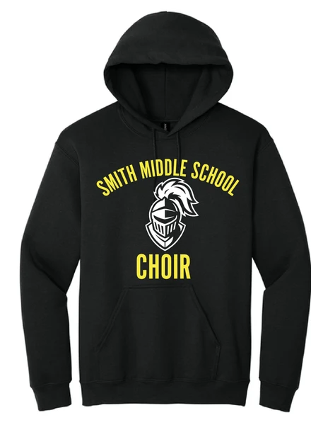 Smith Choir Gildan Pull over Hoodie Black