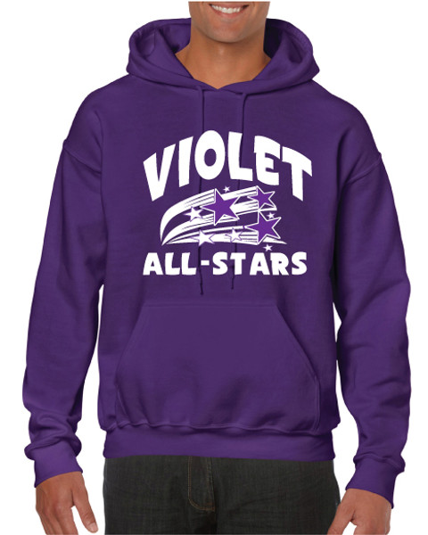 Violet Elementary Adult & Youth Pull Over Hoodie