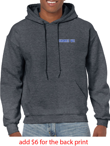 Shores Wrestling Club Gildan Heavy Blend  Adult & Youth Hooded Sweatshirt