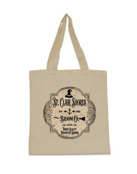 St. Clair Shores Broom Co. Canvas Bag