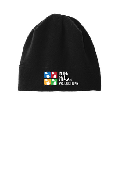 In The Mitten Production Port Authority® R-Tek® Stretch Fleece Beanie with Embroidered Logo