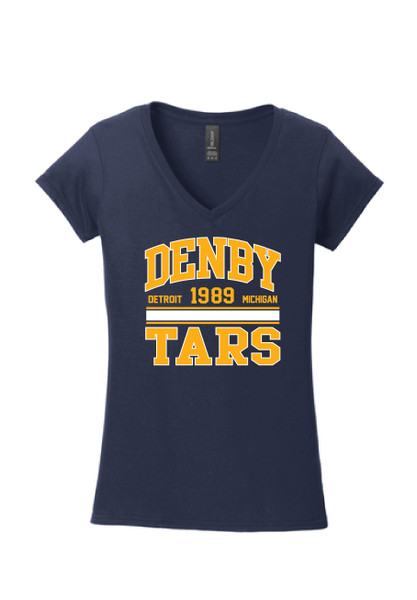 Denby Reunion GD006 Gildan® Softstyle® Women's V-Neck T-Shirt