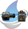 SOLENOID VALVE DIN CONNECTOR 3 PIN 2K SERIES 977471 977470 AC / DC