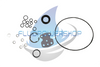 NEW REPLACEMENT REXROTH A10V18 BUNA SEAL KIT / R85434