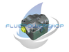 VICKERS REPLACEMENT V20 SERIES PUMPS: 306313 VICKERS V20F  - S  - NEW AFTERMARKET REAR COVER