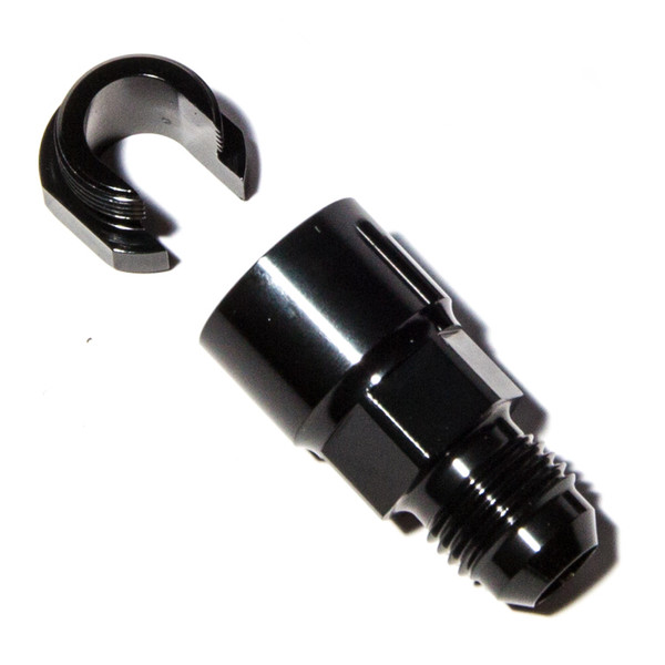 3/8 Quick Release to -6 Male adapter, black