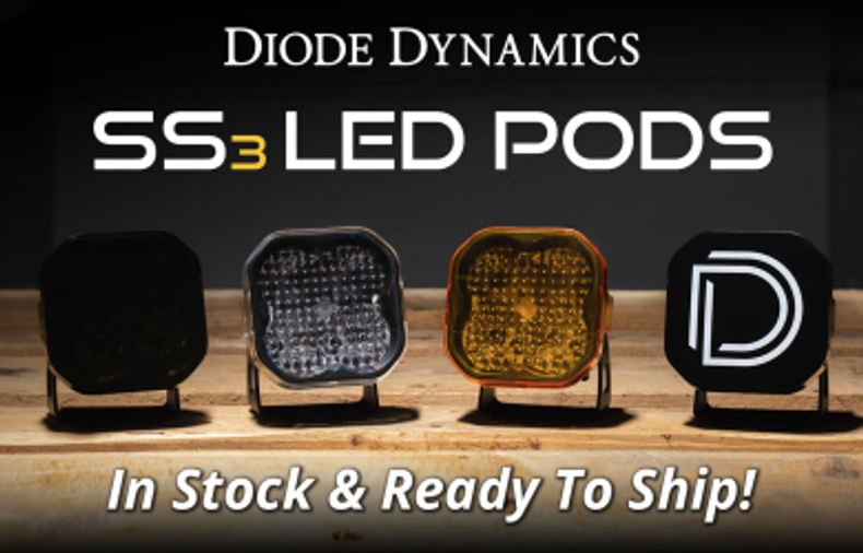 Introducing the SS3 3” LED Pod!