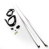  Mercedes-Benz SL 107 Lower Sill Chrome Set - 1076980180 | 1076980280 