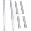  Mercedes-Benz SL W113 Pagoda Aluminum Sill Chrome Set (6-Piece) 