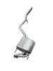 Imasaf Mercedes-Benz W202 C 200 & C 220 CDI Rear Exhaust System Silencer - 2024903221 