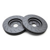  Mercedes Benz SL R129 Front Brake Discs Cross Drilled - 1294212312 
