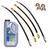 Mercedes-Benz SL 107 420,500,560 Brake line Bundle -greater1986