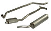  Mercedes-Benz 190 SL W121  Exhaust system stainless, 3pce 