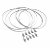 Mercedes-Benz 190 SL W121  set 5m clamp strap + 10x winding lock