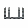 Mercedes-Benz 190 SL W121 Door Striker Spacer Plate 1.55mm - 101207230305