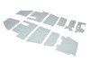  Mercedes-Benz 190 SL W121 Rear  and Floor  insulation mat set 