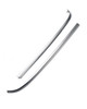 Mercedes-Benz SL 107 Lower Hardtop Chromes Pair - 1076981184 | 1076981284