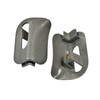 Mercedes-Benz R129 SL | W124 Sun Visor Caps Pair Grey - 1298110561 1298110661