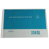 Mercedes-Benz 230SL W113 Owners Manual 1963 - 1967
