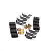  Mercedes-Benz SL W113 Pagoda Fuel Line Clamp Set 
