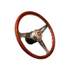 Mercedes-Benz SL W113 Pagoda African Mahogany Steering Wheel Ivory Horn Button