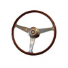 Mercedes-Benz SL W113 Pagoda African Mahogany Steering Wheel 420mm Diameter