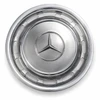Mercedes Chrome Hub Cap for 15" Steel Wheel - 1154010424