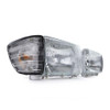  Mercedes-Benz 107 LHD Vacuum Headlamps Headlights with Clear Indicator Lens (Pair) 