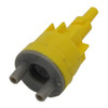 Mercedes-Benz Vacuum Check Valve - Yellow 1268000078