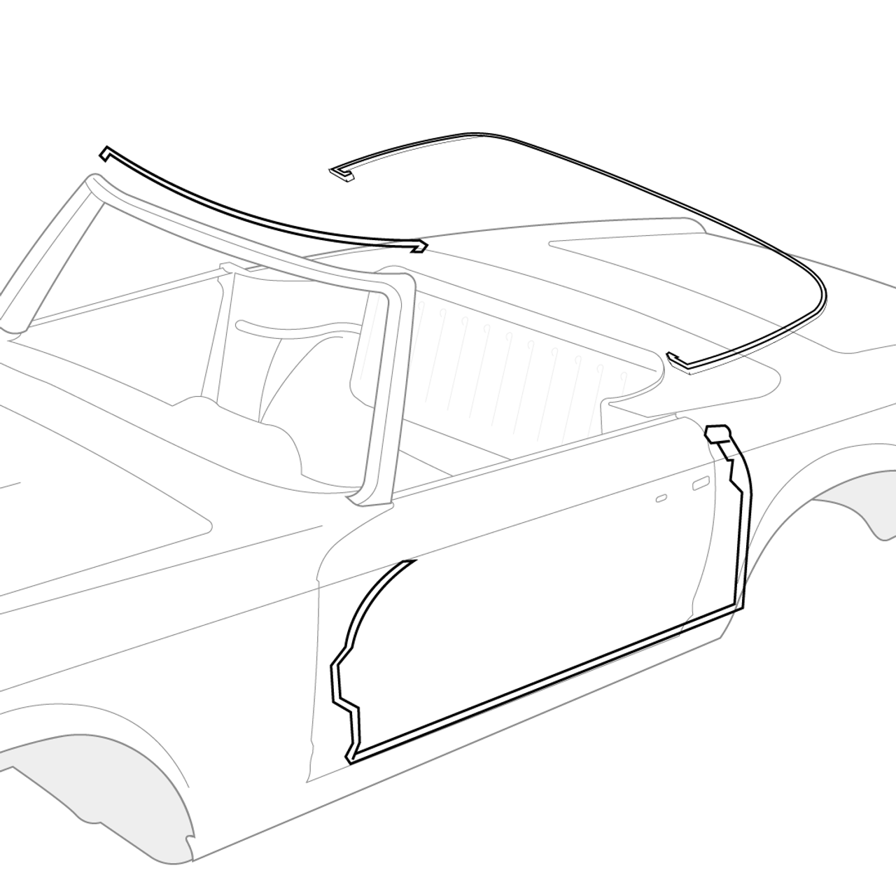 MercedesBenz SL W113 Pagoda Parts