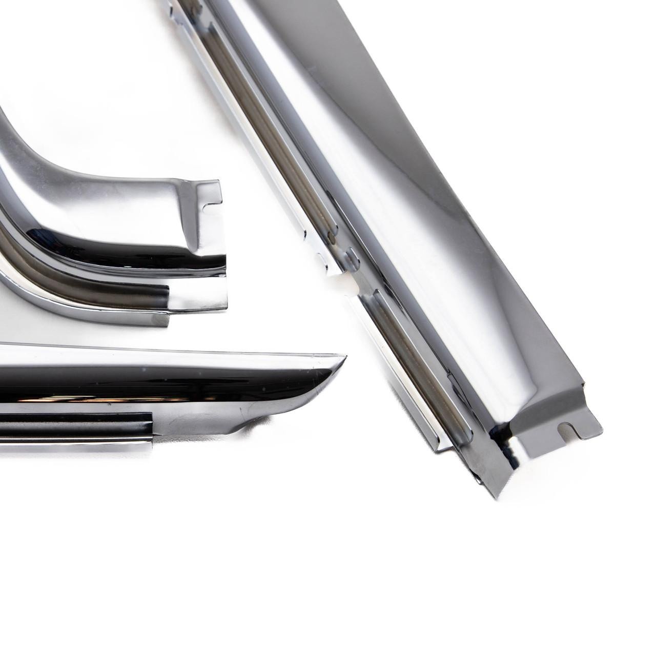 Mercedes-Benz SL & SLC 107 Complete Chrome Bumper Set