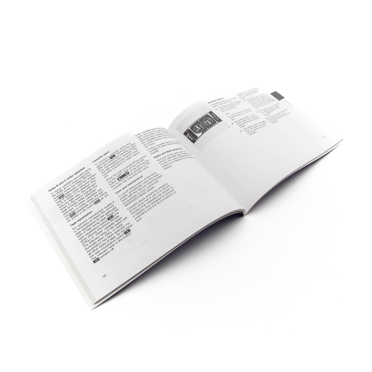 Mercedes-Benz 560SL W107 Owners Manual | the SLSHOP