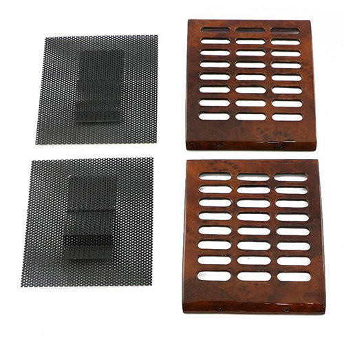 W107 Burl Wood Dashboard Speaker Grilles