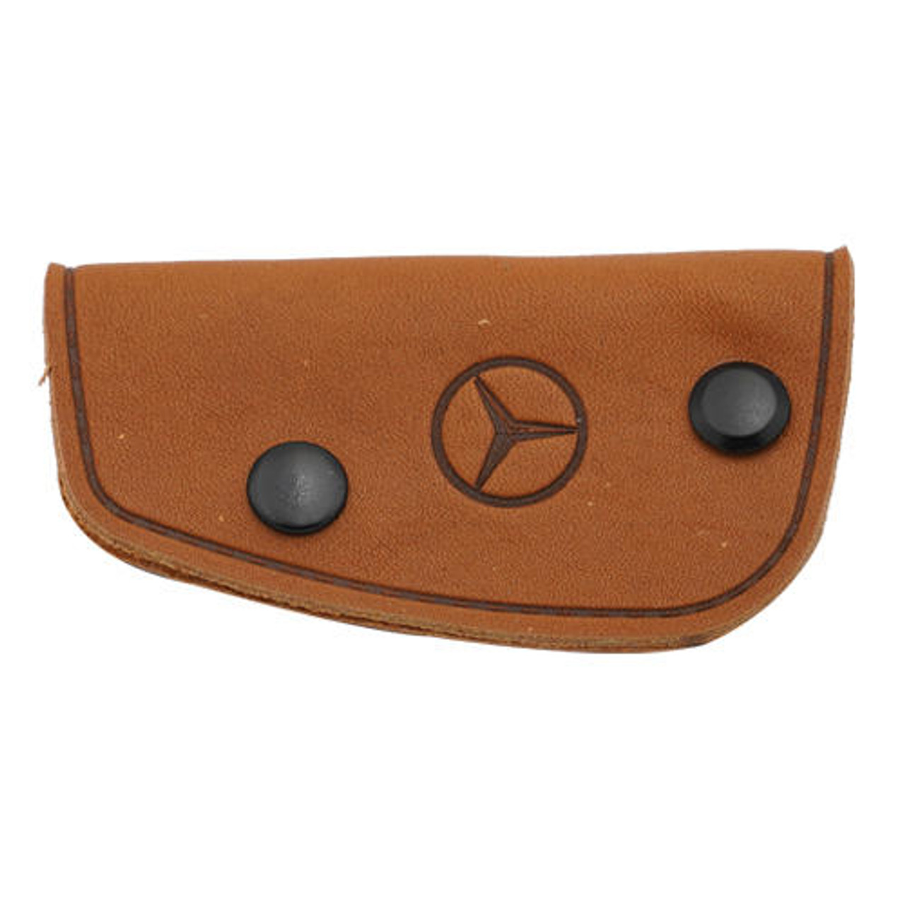 Mercedes- Benz Leather key case - Tan - - The SL Shop