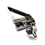 Mercedes Benz SL W113 Pagoda Left B Pillar Chrome Cap 03/66 Onwards - 1136930335 Mercedes Benz SL W113 Pagoda Left B Pillar Chrome Cap 03/66 Onwards - 1136930335
