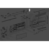 Mercedes-Benz Door Spacer Plate - 1107230211