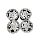  Rial 7" x 15" 5-Spoke Alloy Wheels (Set of Four) 