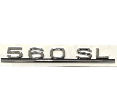 Mercedes-Benz SL 107 Chrome Badge 560Sl - 1078171415