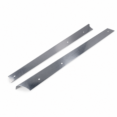 Mercedes-Benz 190 SL W121 Windshield Pillar Chrome Drip Moulding Set - 401216710125 / 401216710225