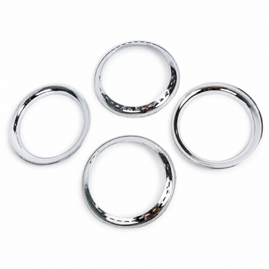 Mercedes-Benz 190 SL W121 Set of 4 Chrome Wheel Trim Rings