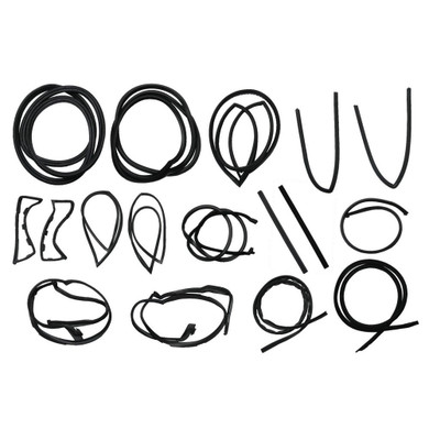 Mercedes-Benz SL W113 Pagoda Complete Weather Seal Kit 16 Piece