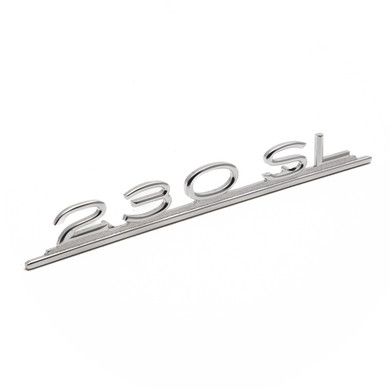Mercedes-Benz SL W113 230 Pagoda Boot Lid Badge - 1138170315 Mercedes-Benz SL W113 230 Pagoda Boot Lid Badge - 1138170315