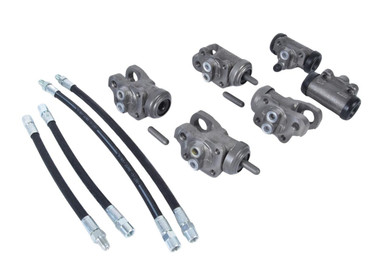  Mercedes-Benz 190SL W121 Complete Front Brake Kit Cylinders & Hoses 
