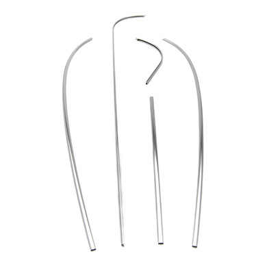 Mercedes-Benz 190SL W121 5 Piece Dashboard Chrome Trim Set