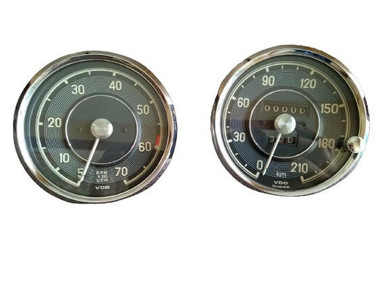 Mercedes-Benz 190SL W121 Reconditioned Instrument Clock and Rev Counter